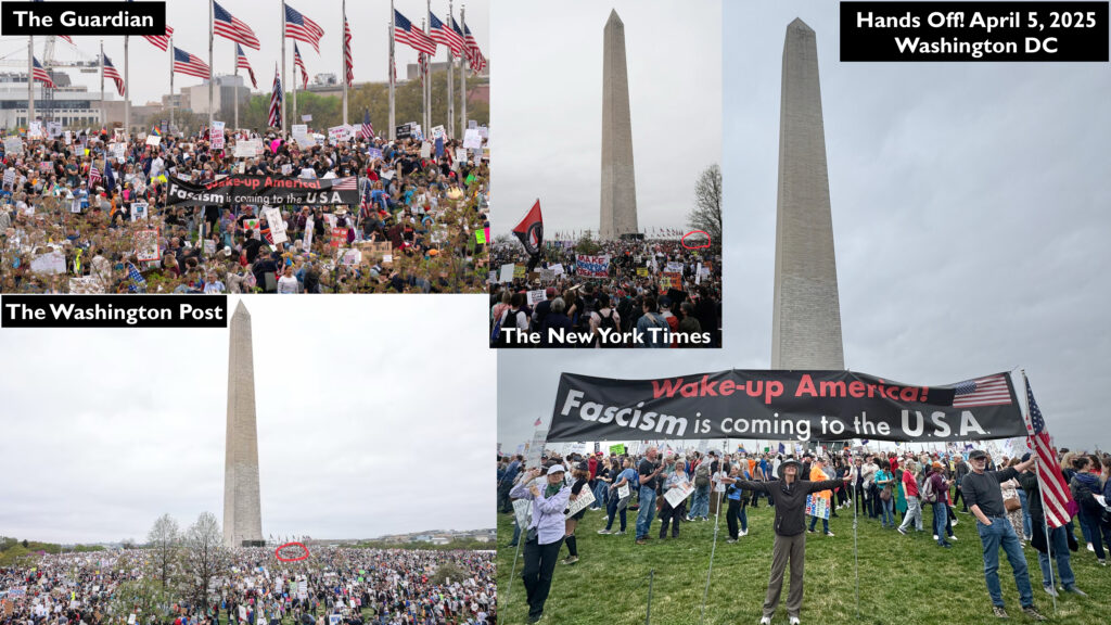 Hands Off 2025 Rally ‣ I Have An Idea Hands Off! rally, Washington DC, 5 April 2025