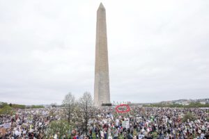 IMG_1570 ‣ I Have An Idea Hands Off! rally 5 April 2025, Washington DC, photo in The Washington Post