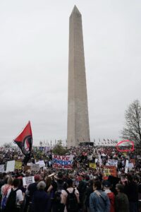 IMG_1572 ‣ I Have An Idea Hands Off! rally 5 April 2025, Washington DC, photo in The New York Time